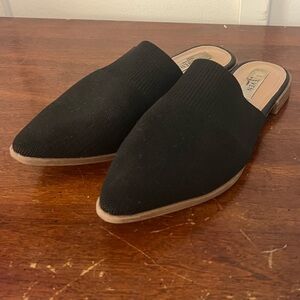 Steven New York Valdez knit mules in black size 7
